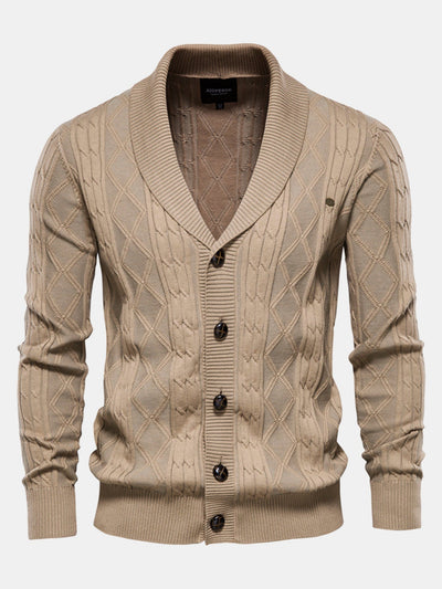 Lucas Cable Knit Cardigan
