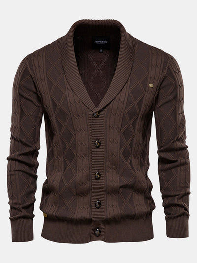Lucas Cable Knit Cardigan