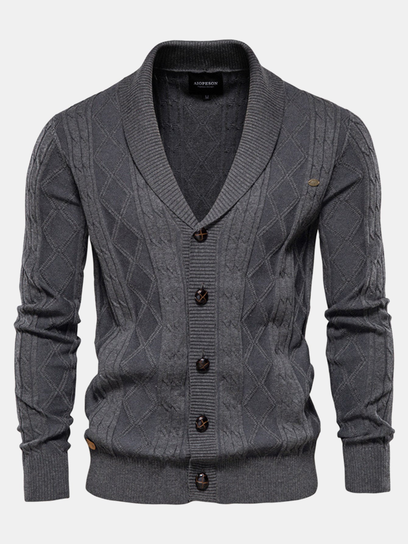 Lucas Cable Knit Cardigan