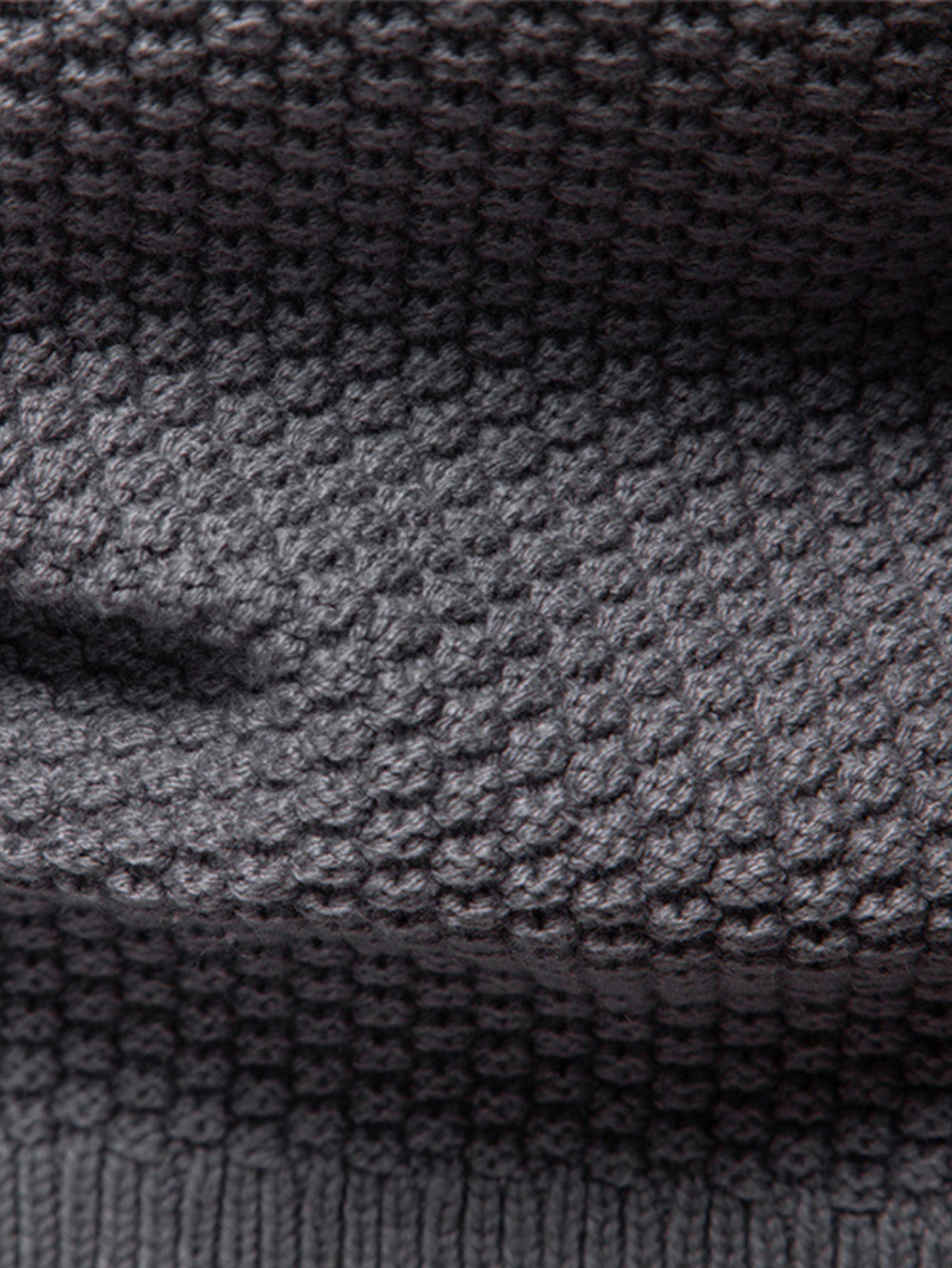 Cable Knit Zip Up Cardigan