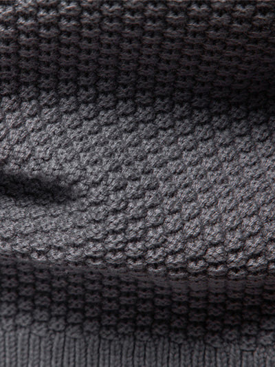 Cable Knit Zip Up Cardigan