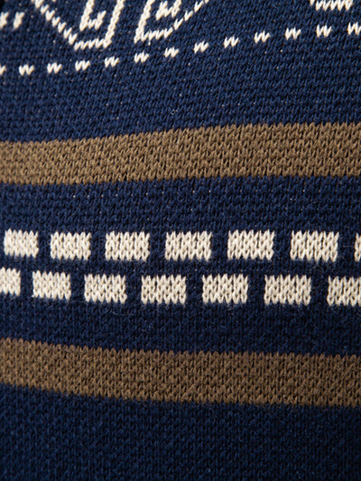 Henry Knitted Zip Up Cardigan