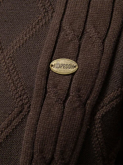 Lucas Cable Knit Cardigan