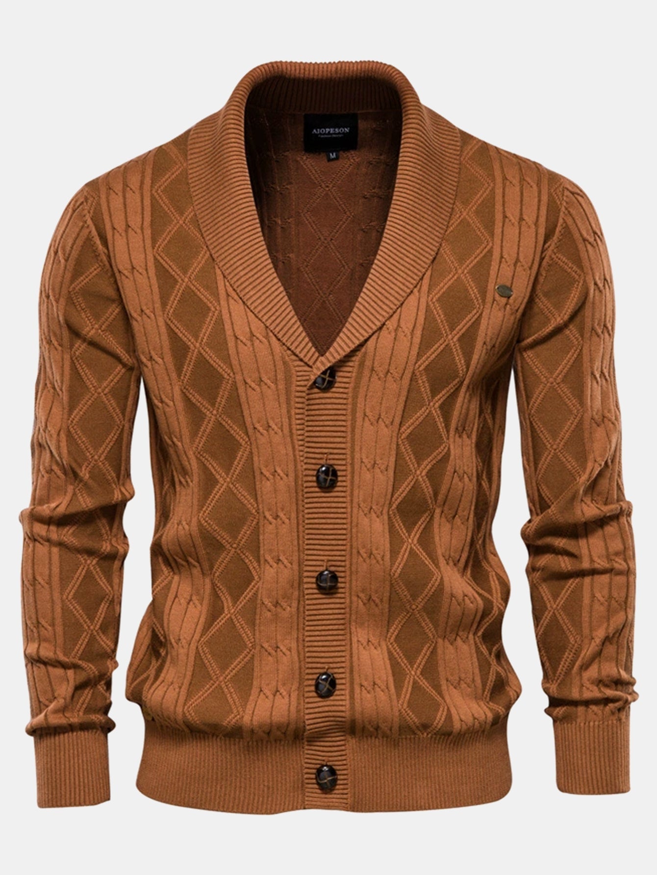 Lucas Cable Knit Cardigan