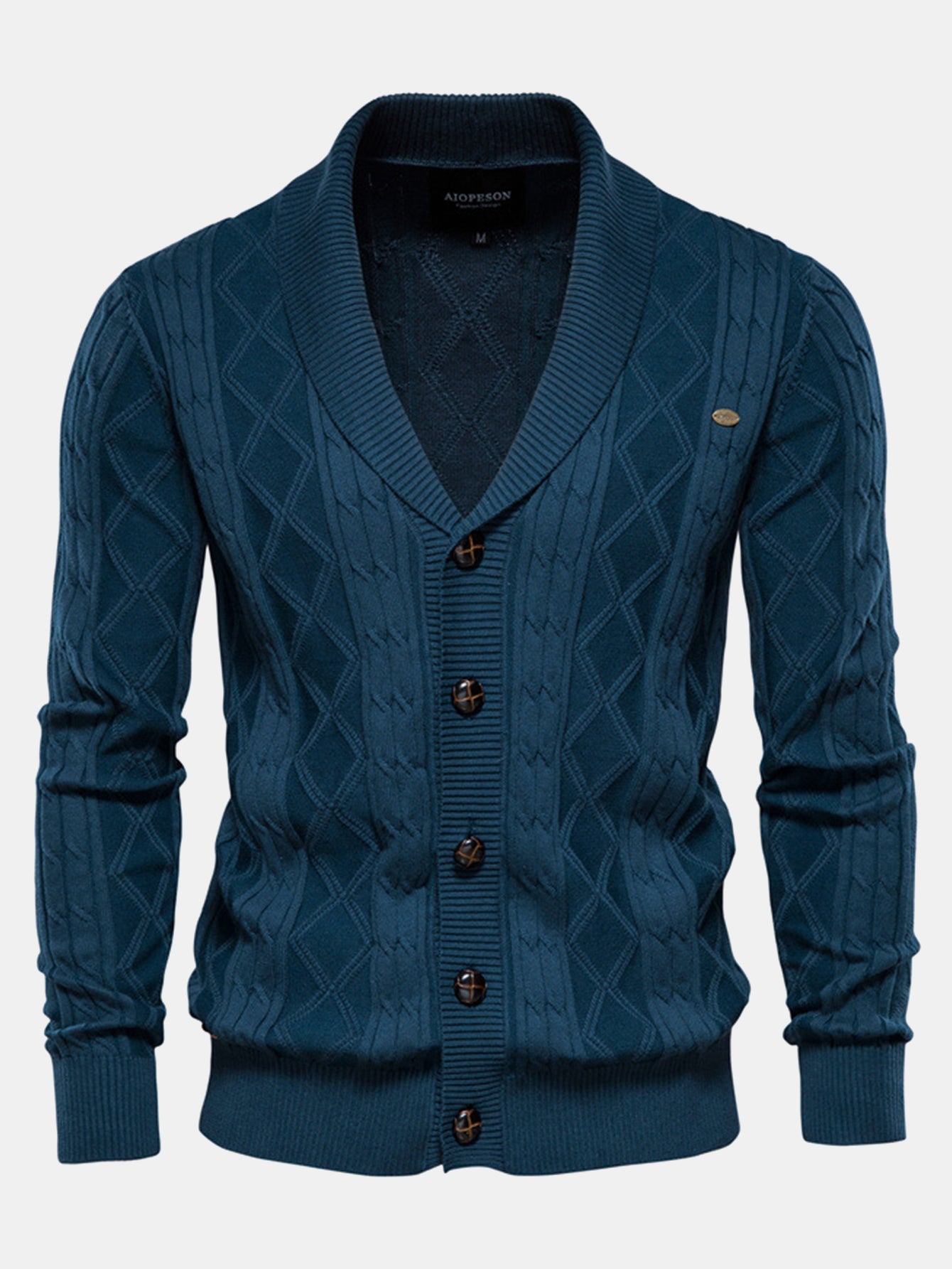 Lucas Cable Knit Cardigan