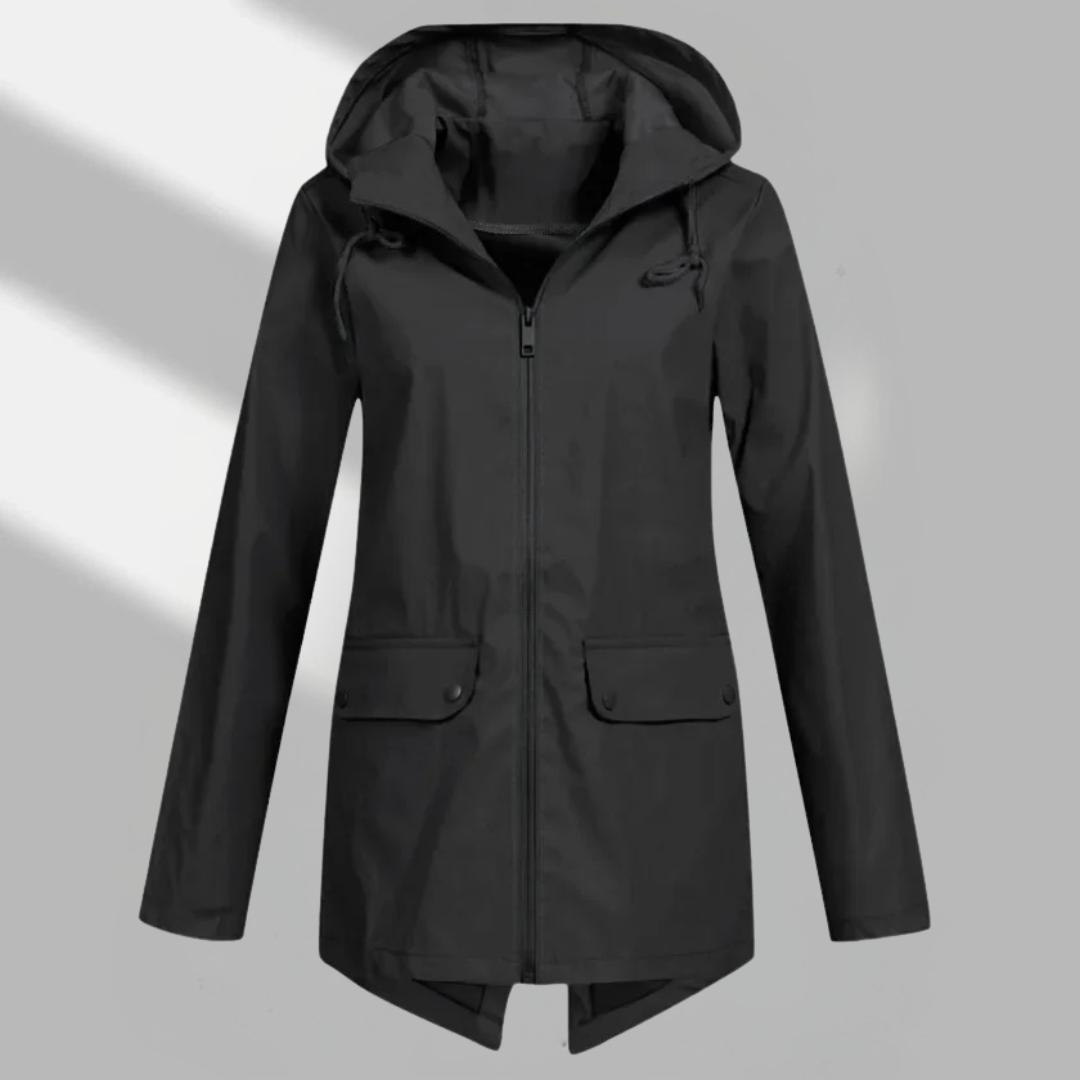 Lightweight Hooded Water-resistant Jacket