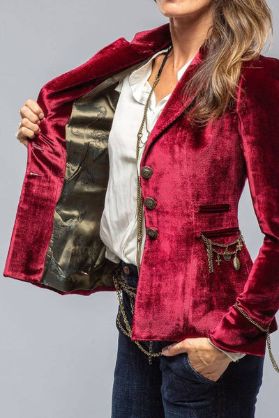 Amira Velvet Blazer