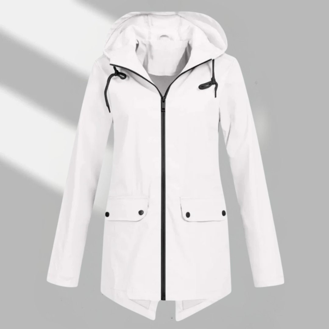 Lightweight Hooded Water-resistant Jacket