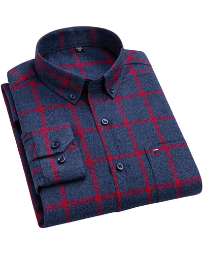 Ron Long Sleeve Checked Shirt