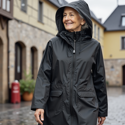 Lightweight Hooded Water-resistant Jacket