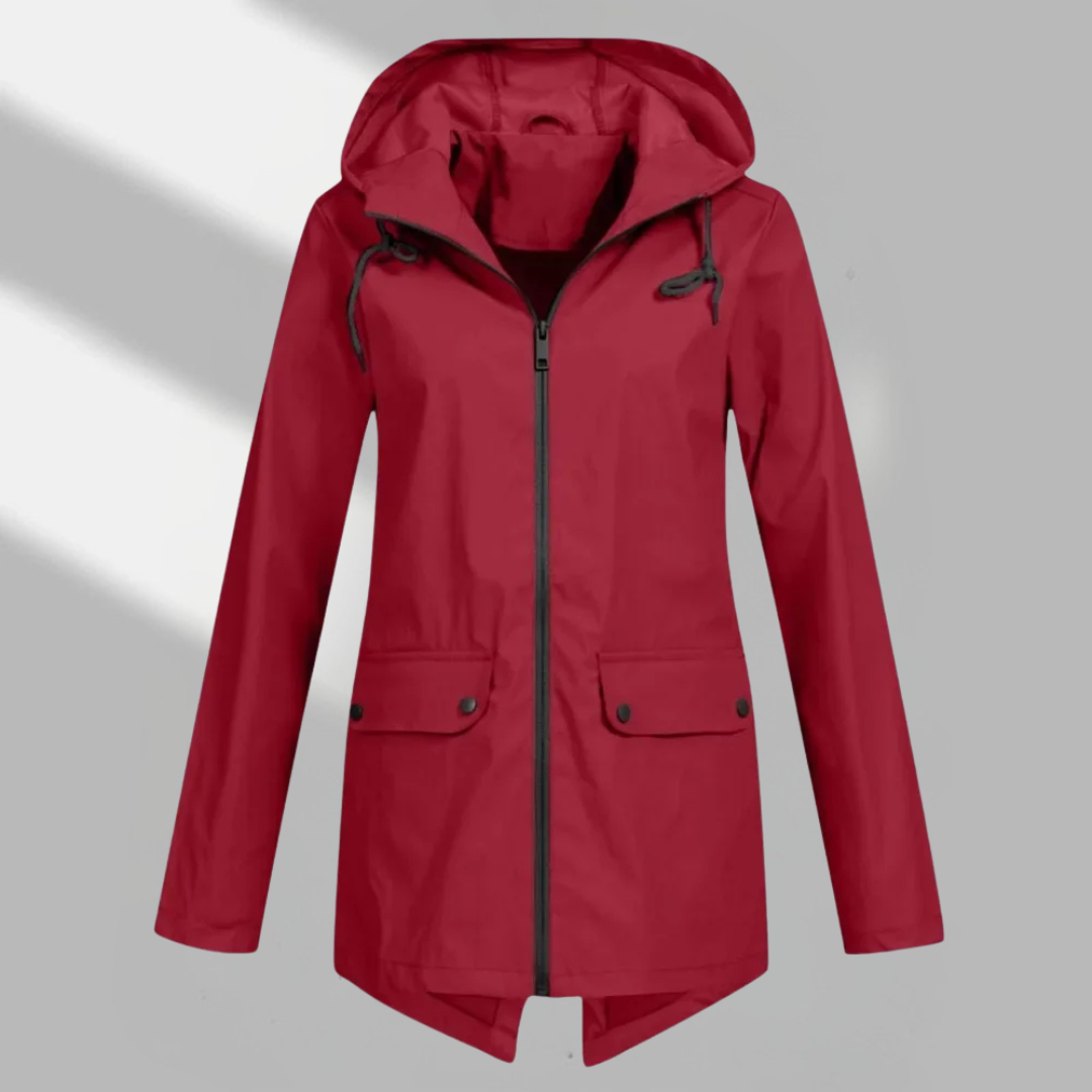 Lightweight Hooded Water-resistant Jacket