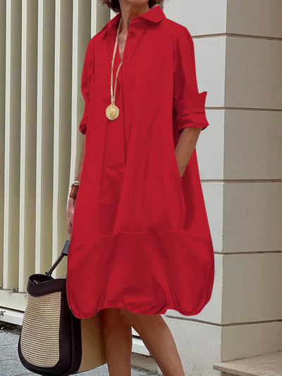 Lex | Midi Shirt Dress
