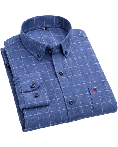Ron Long Sleeve Checked Shirt