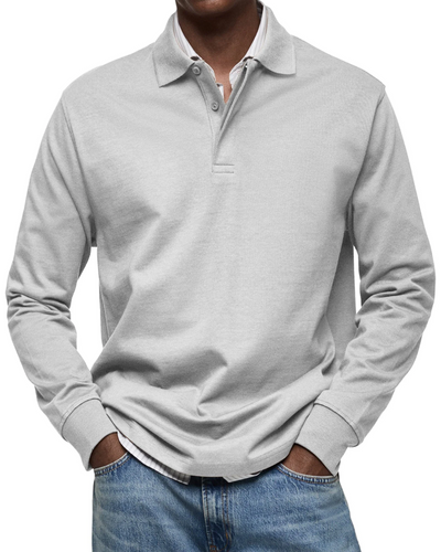 Casual Polo Sweater