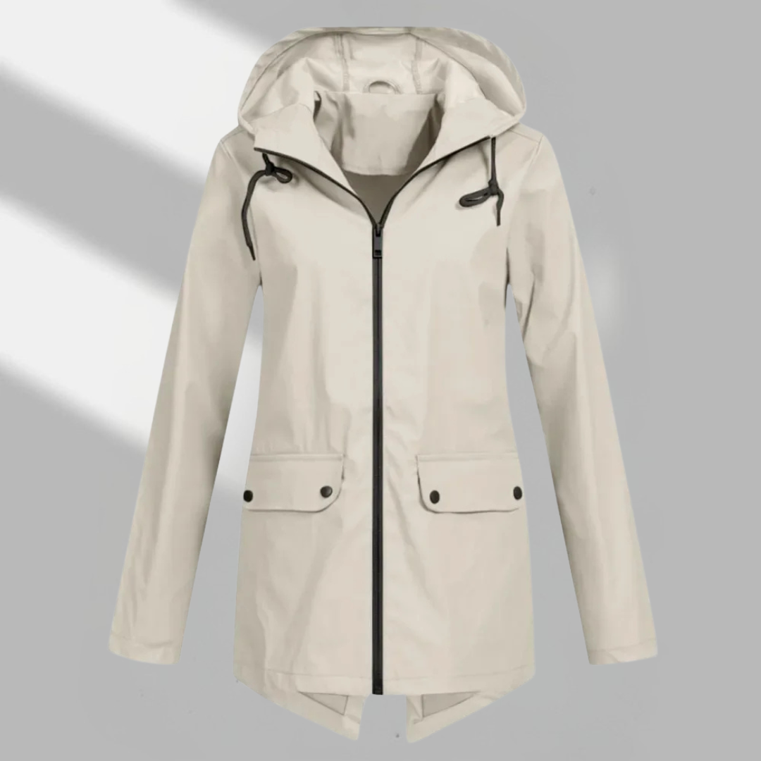 Lightweight Hooded Water-resistant Jacket