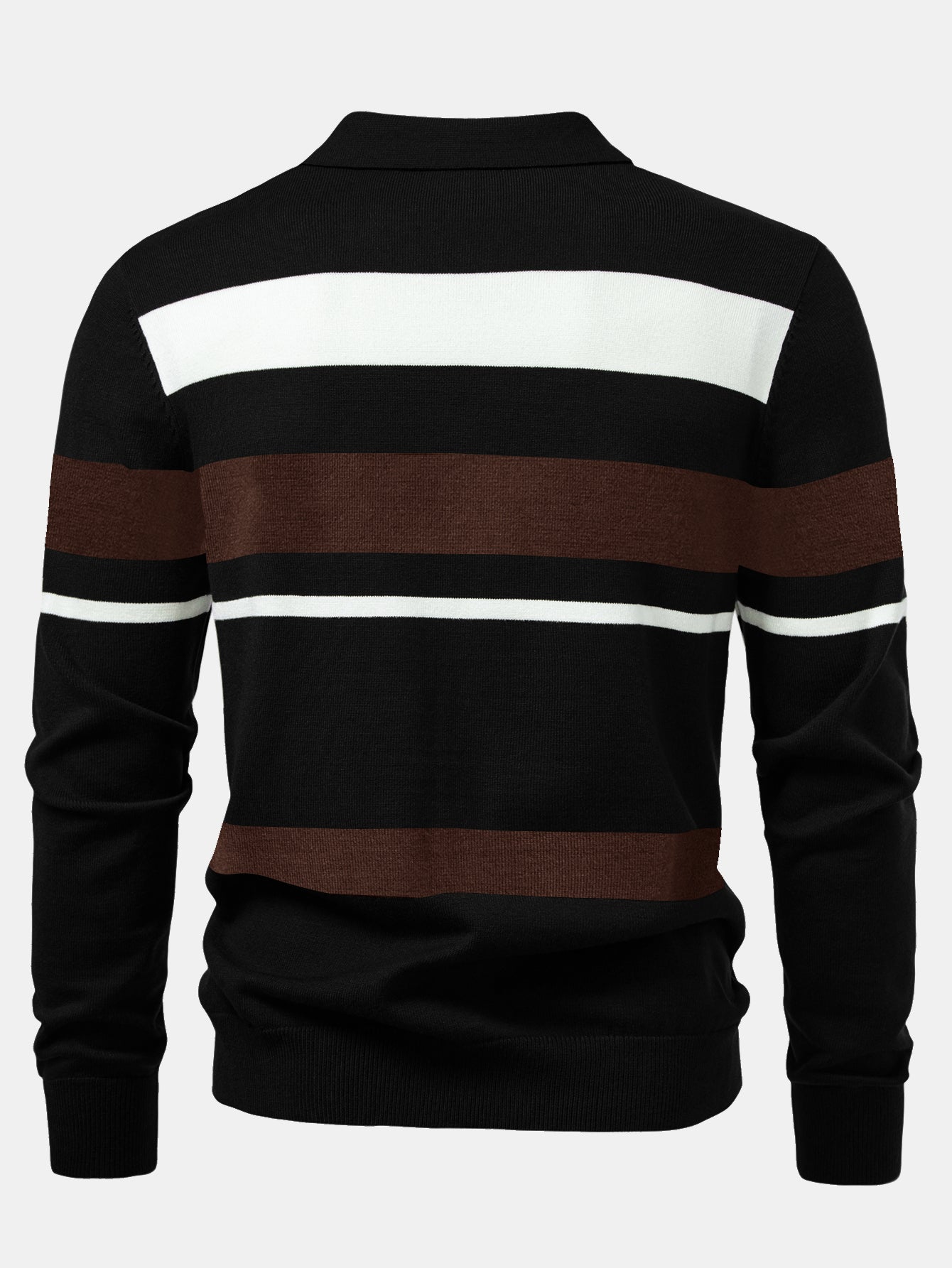 Ethan Striped Polo Pullover