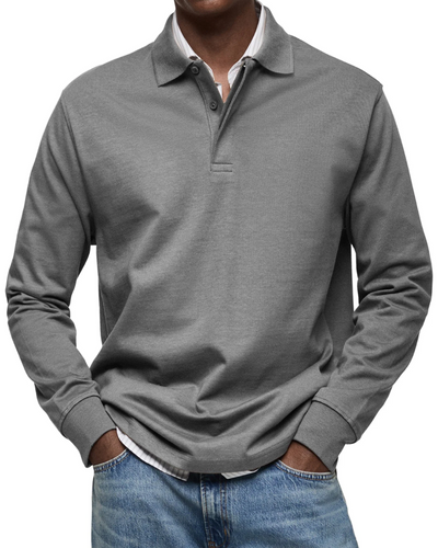 Casual Polo Sweater