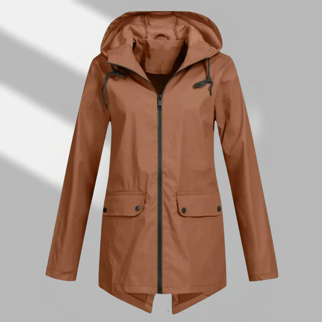 Lightweight Hooded Water-resistant Jacket