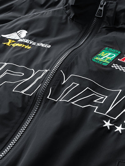 Racing Style Bomber Jacket