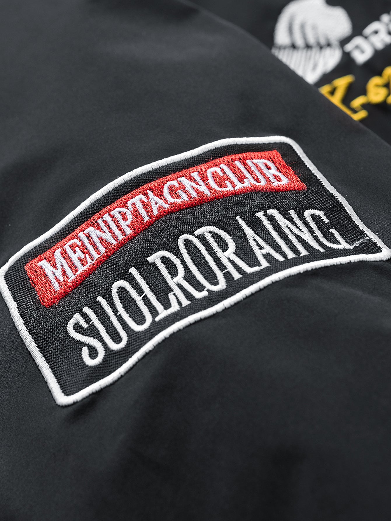 Racing Style Bomber Jacket