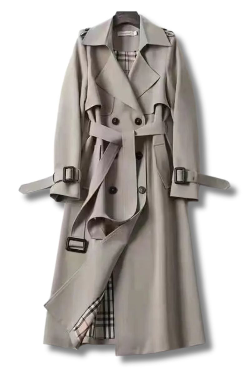 Classic Long Trench Coat