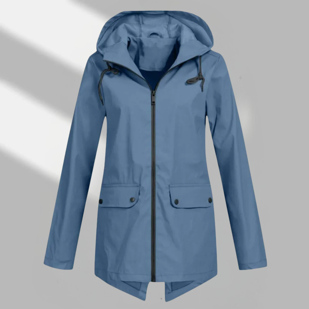 Lightweight Hooded Water-resistant Jacket
