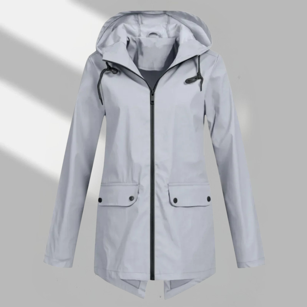 Lightweight Hooded Water-resistant Jacket