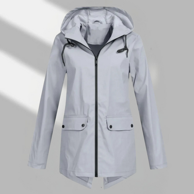 Lightweight Hooded Water-resistant Jacket