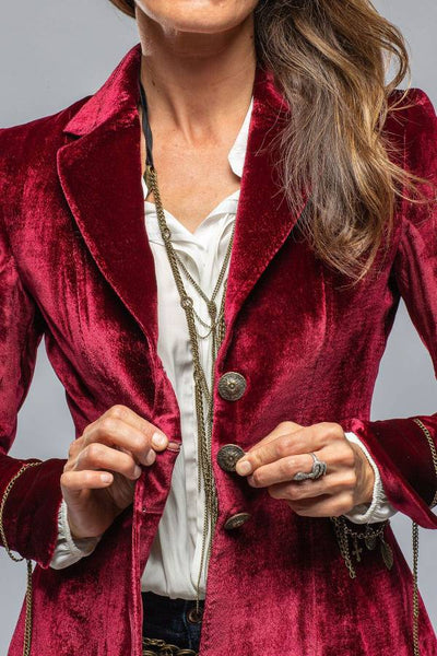 Amira Velvet Blazer