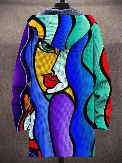 Art Print Hooded Jacket