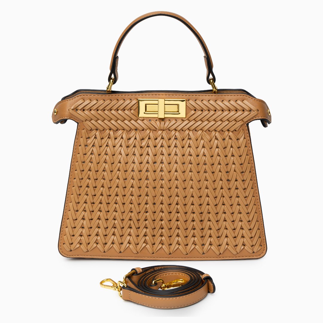 Rachel | Textured Weave Handbag