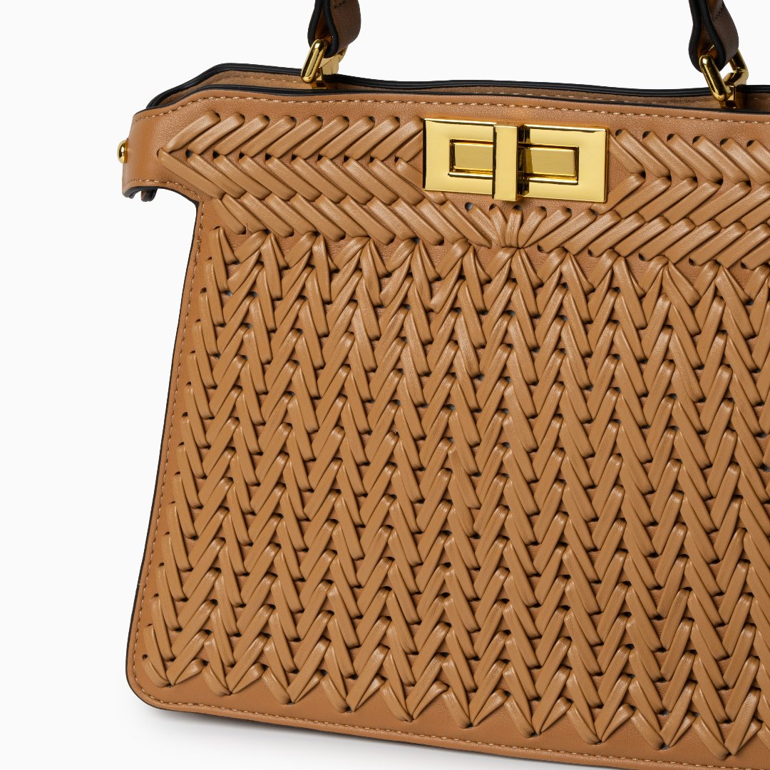 Rachel | Textured Weave Handbag