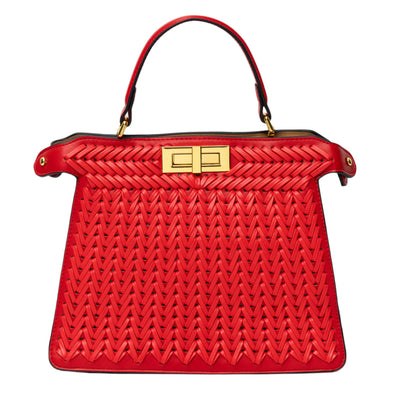 Rachel | Textured Weave Handbag