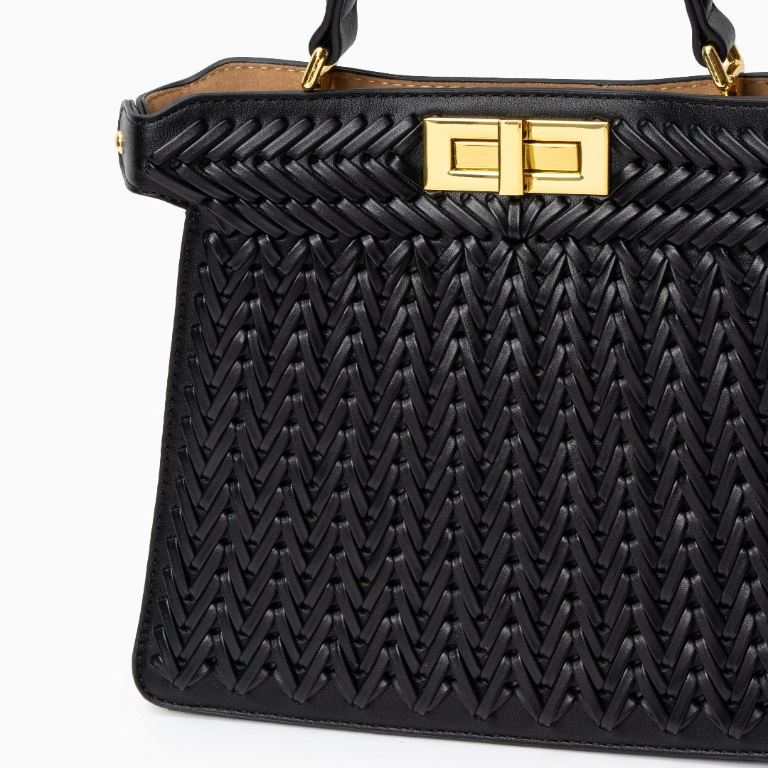 Rachel | Textured Weave Handbag