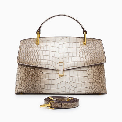 Amy | Crocodile Pattern Tote bag