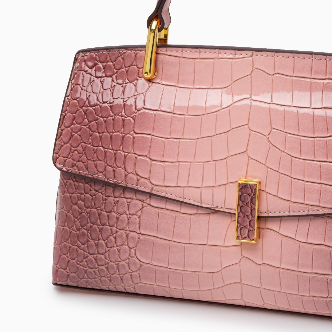 Amy | Crocodile Pattern Tote bag