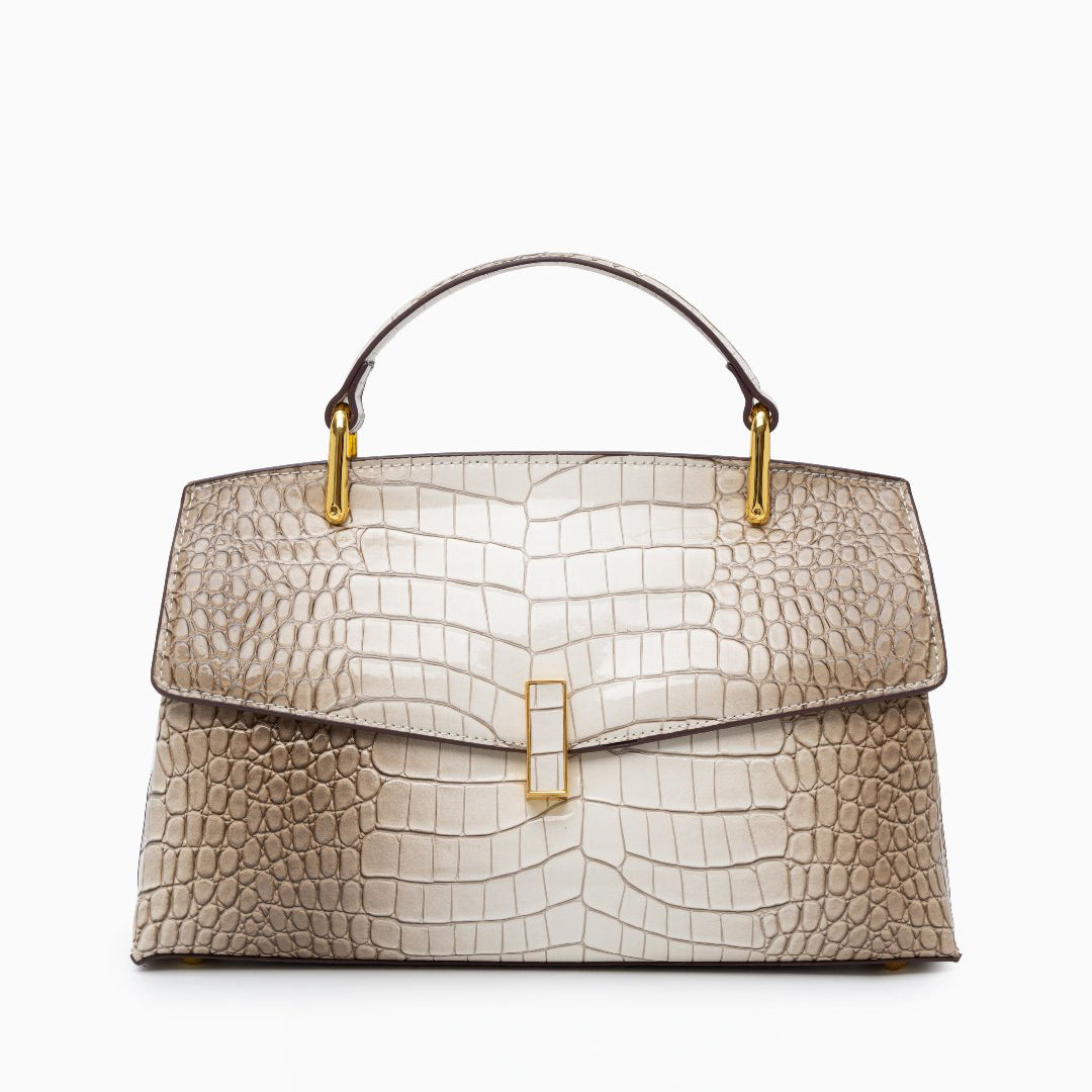 Amy | Crocodile Pattern Tote bag