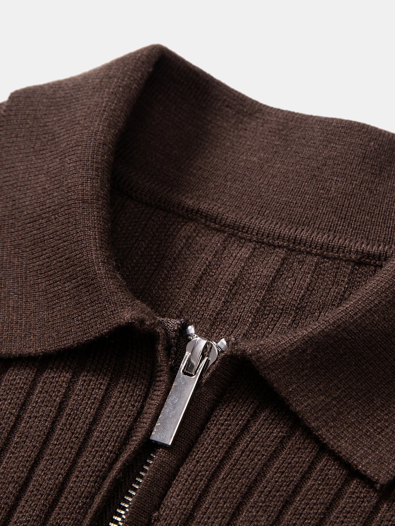 Striped Ribbed Knit Pullover