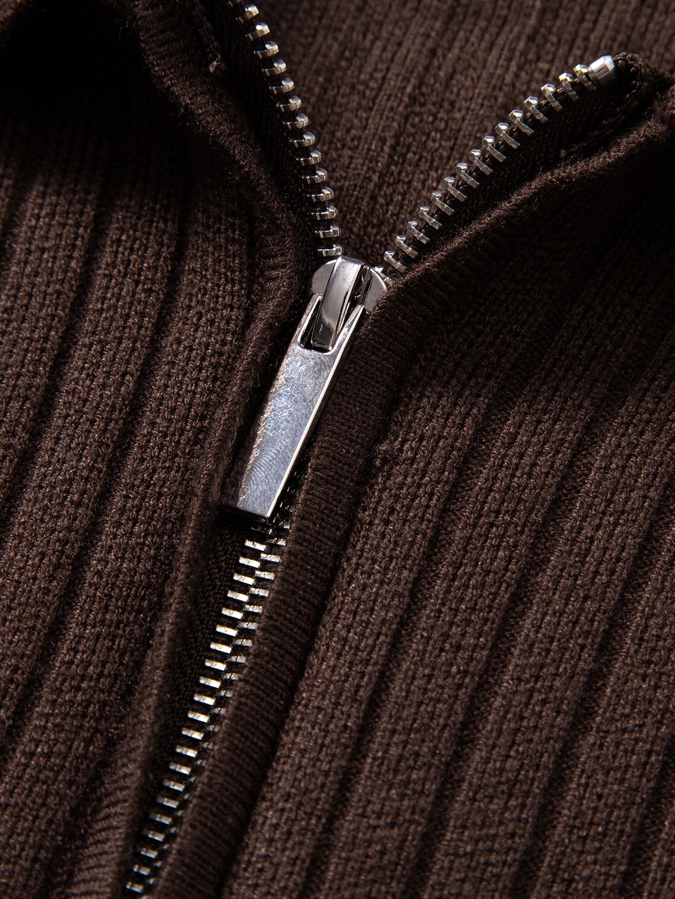 Striped Ribbed Knit Pullover