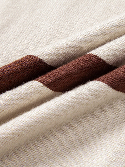 Ethan Striped Polo Pullover