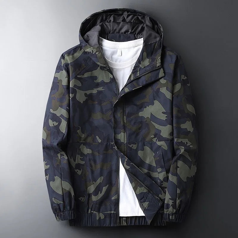 Camo Hooded Jacket