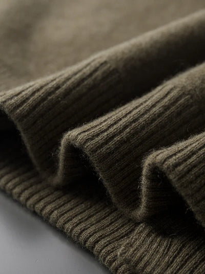 Andrei Collared Wool Cardigan