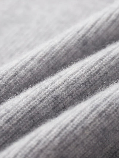 Luke Knitted Zip Up Hoodie