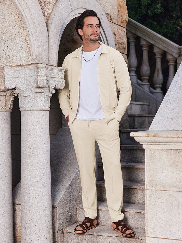 Tom | Waffle Knit Lounge Set