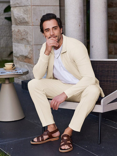 Tom | Waffle Knit Lounge Set