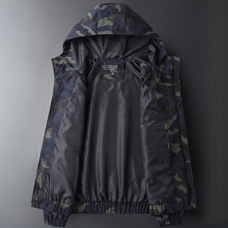 Camo Hooded Jacket