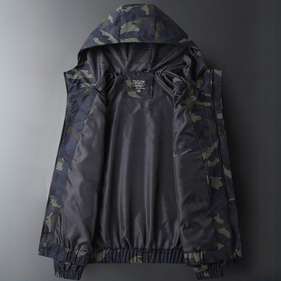 Camo Hooded Jacket