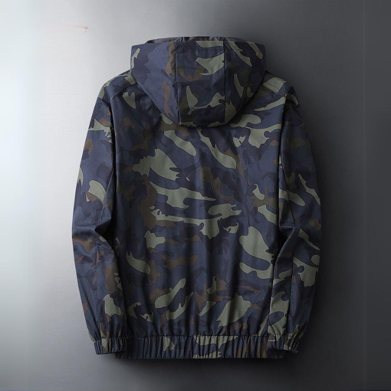 Camo Hooded Jacket