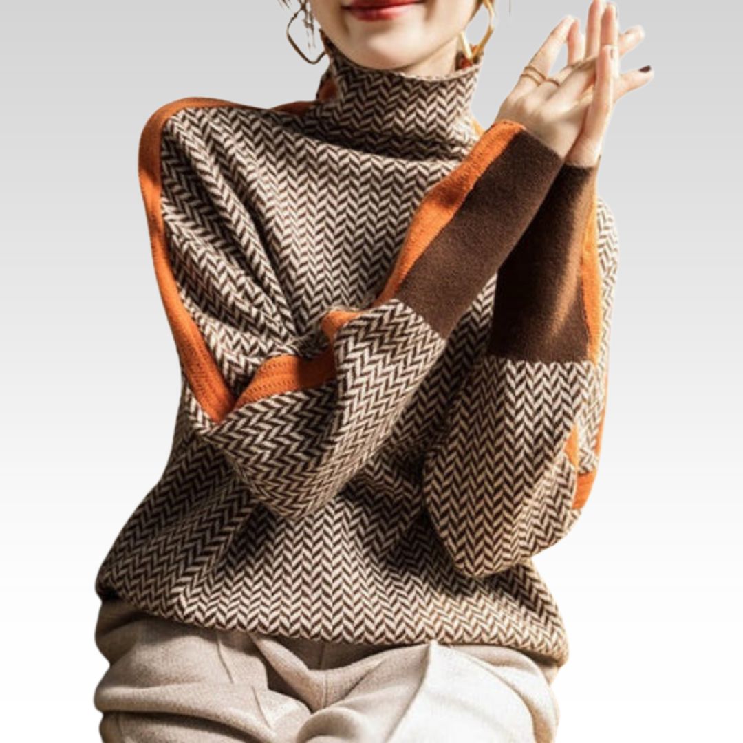 Celeste | High Neck Knit