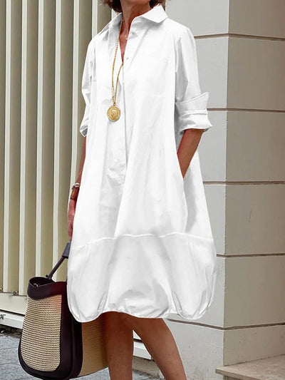 Lex | Midi Shirt Dress